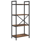 Libreria Rovere fumé 56 x 34 x 133,5 cm Legno multistrato