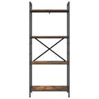 Libreria Rovere fumé 56 x 34 x 133,5 cm Legno multistrato