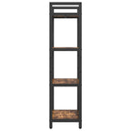 Libreria Rovere fumé 56 x 34 x 133,5 cm Legno multistrato