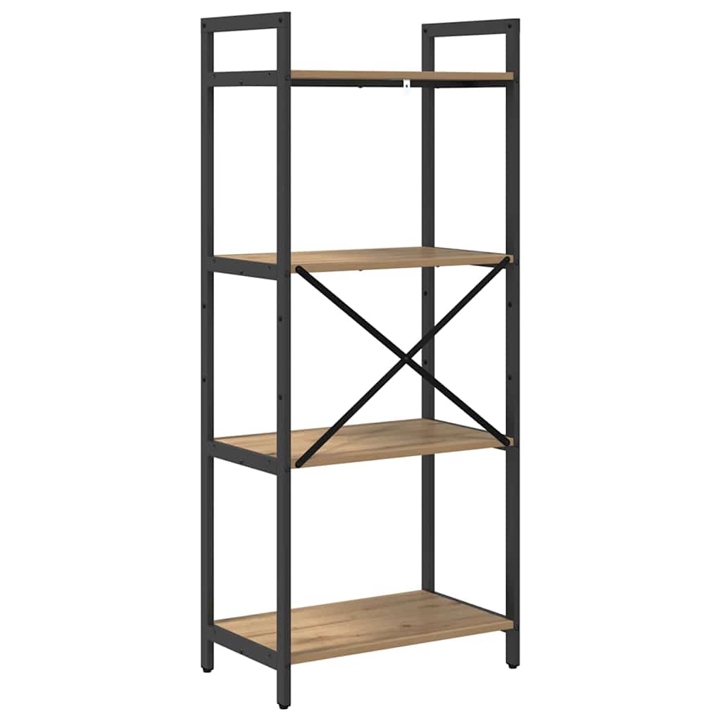 Libreria Rovere artigianale 56 x 34 x 133,5 cm