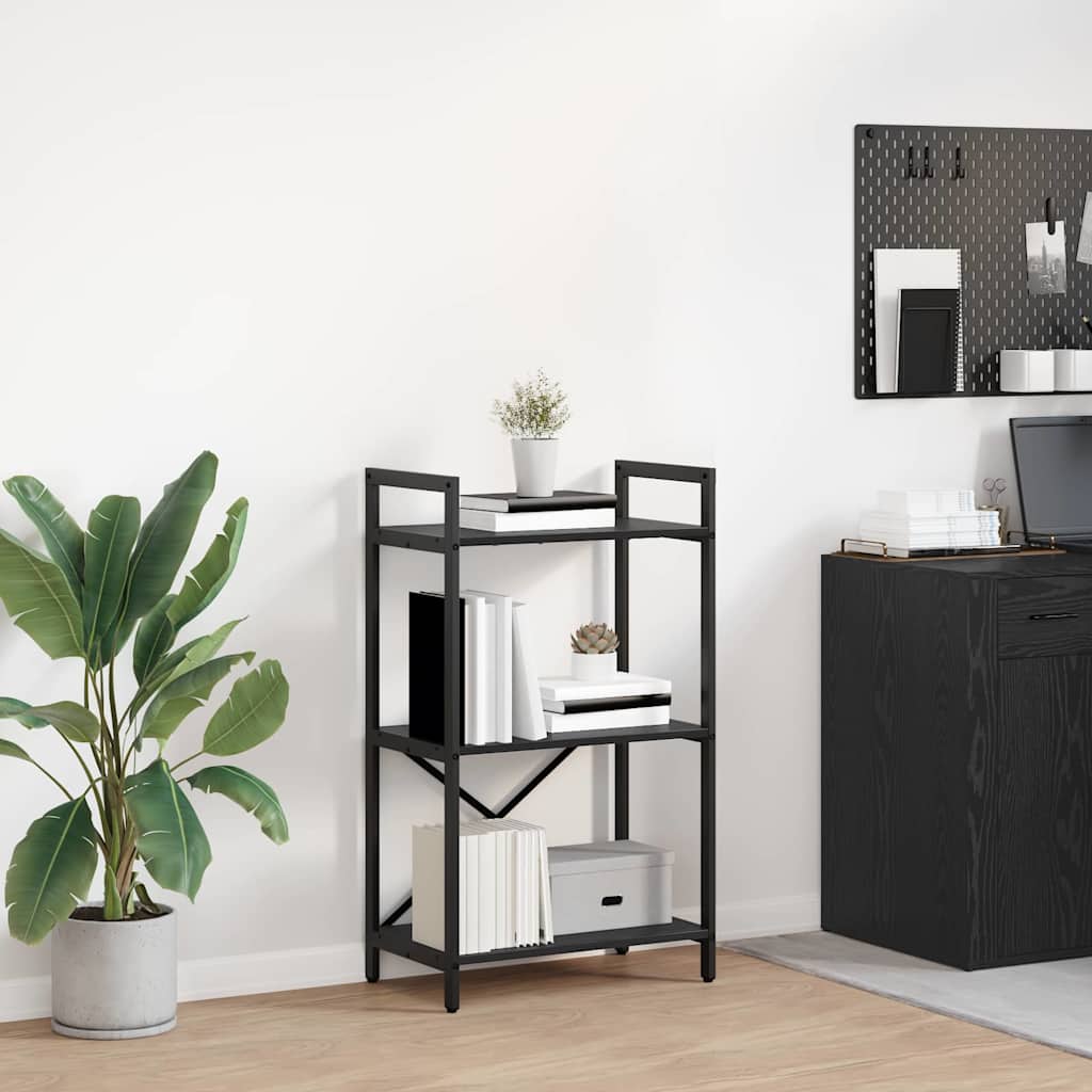 Libreria Rovere Nero 56 x 34 x 96 cm Legno multistrato