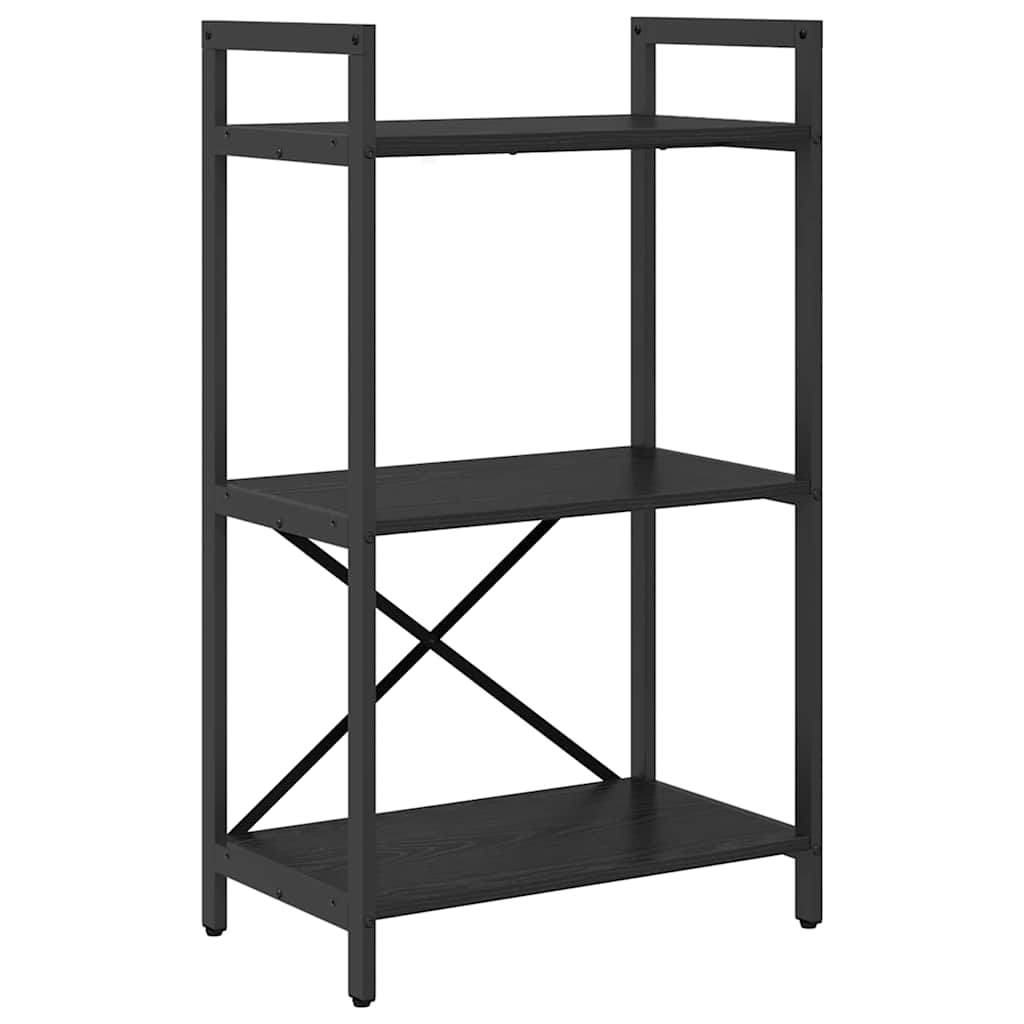 Libreria Rovere Nero 56 x 34 x 96 cm Legno multistrato