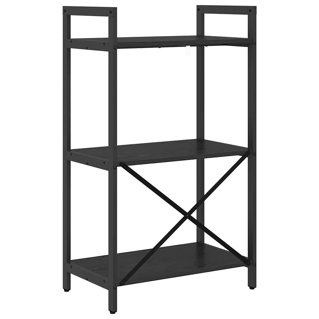 Libreria Rovere Nero 56 x 34 x 96 cm Legno multistrato