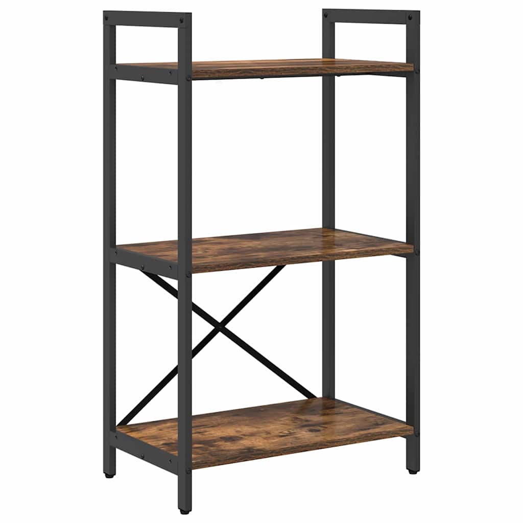 Libreria Rovere fumé 56 x 34 x 96 cm Legno multistrato