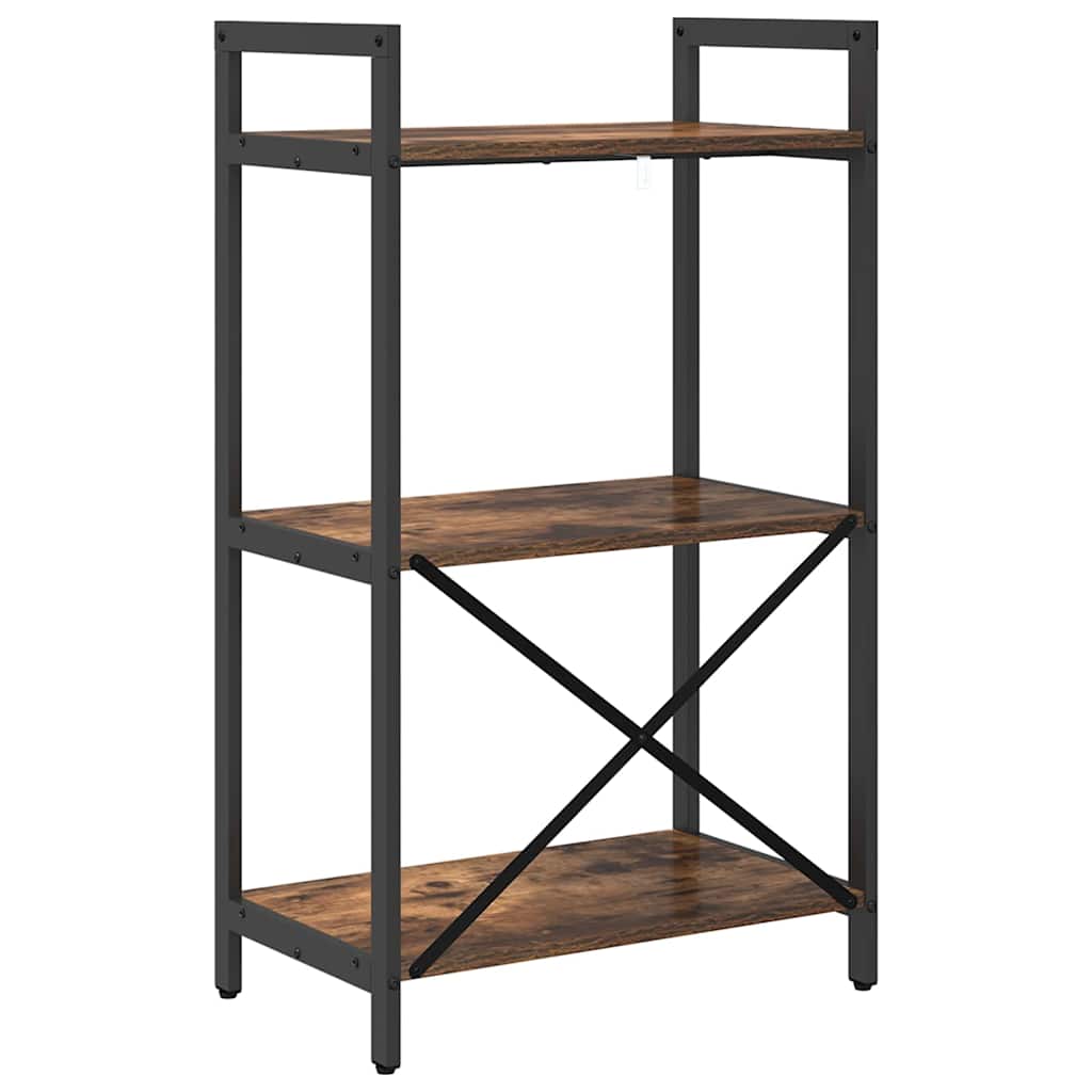 Libreria Rovere fumé 56 x 34 x 96 cm Legno multistrato
