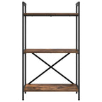 Libreria Rovere fumé 56 x 34 x 96 cm Legno multistrato