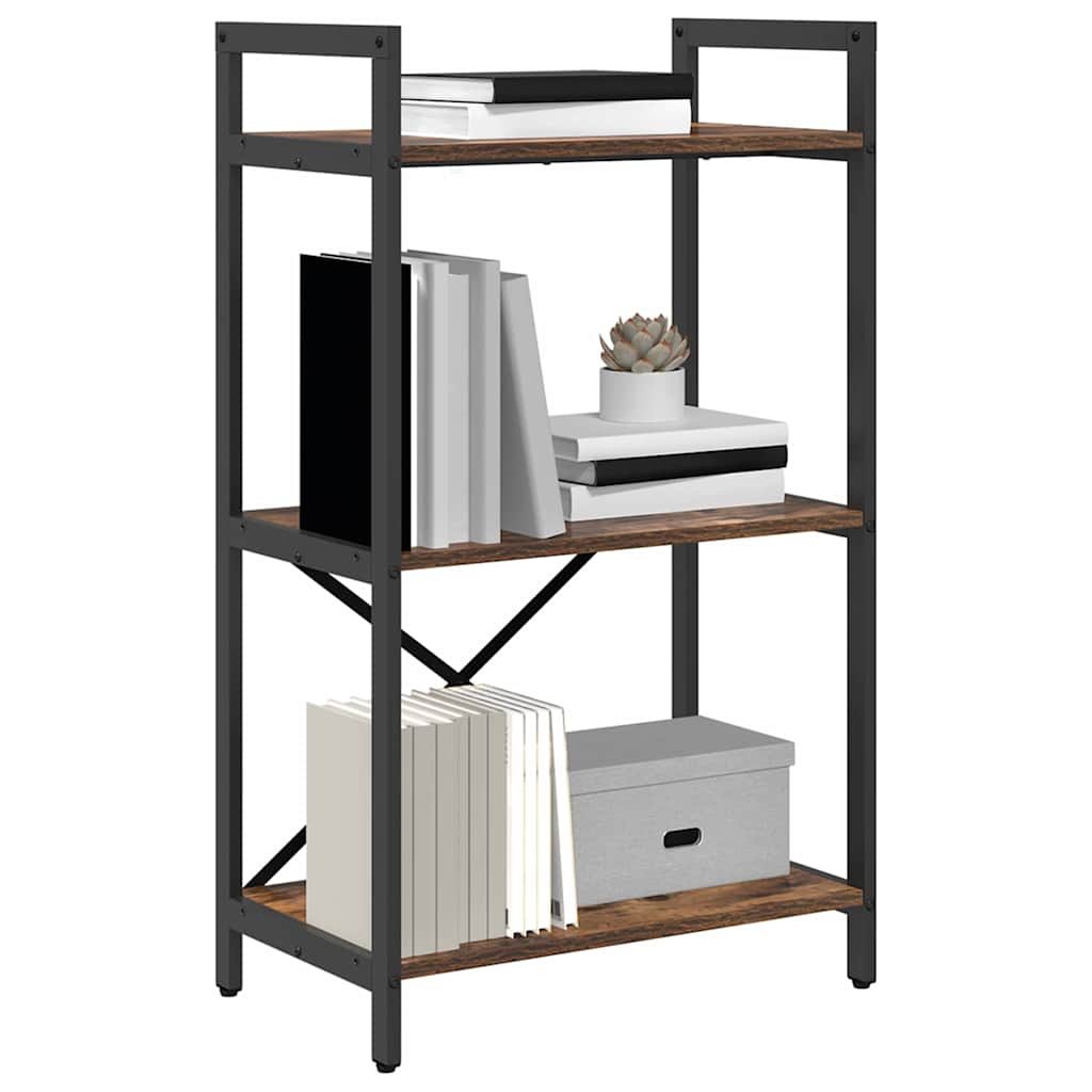 Libreria Rovere fumé 56 x 34 x 96 cm Legno multistrato