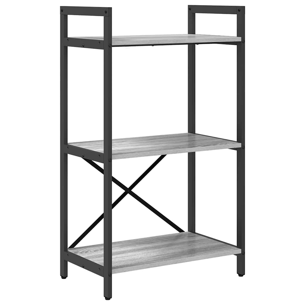 Libreria Grigio Sonoma 56 x 34 x 96 cm Legno multistrato