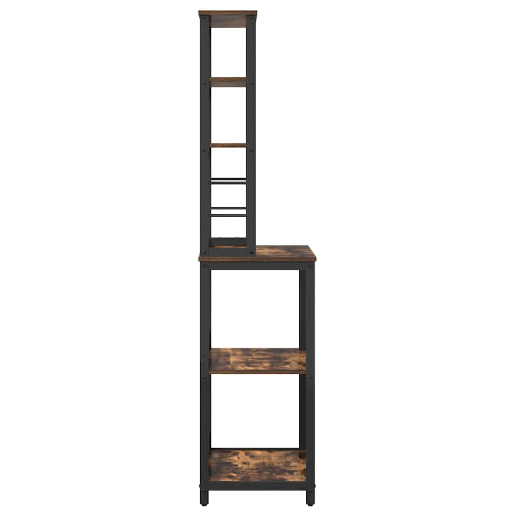 Mensola da cucina Rovere fumé 60 x 40 x 168 cm