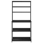 Mensola da cucina Rovere Nero 80 x 40 x 168 cm