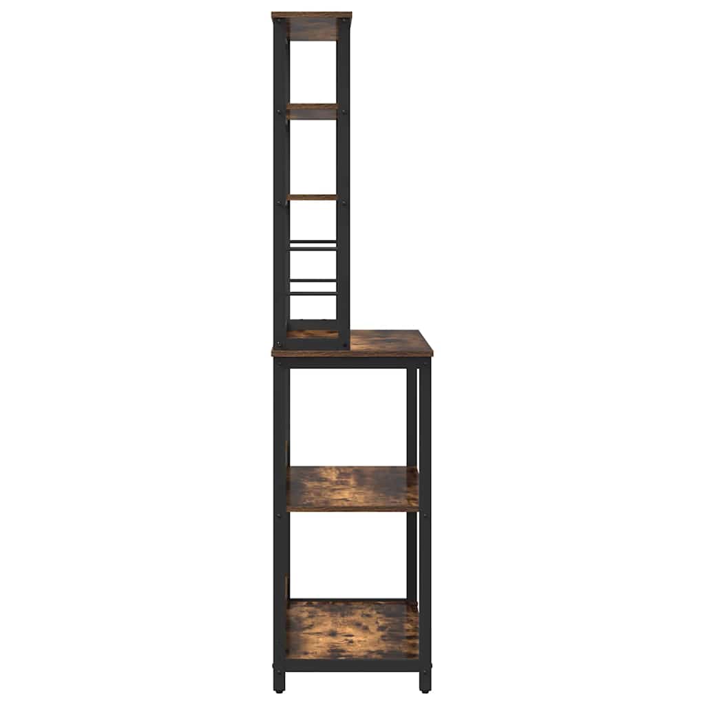 Mensola da cucina Rovere fumé 80 x 40 x 168 cm