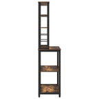 Mensola da cucina Rovere fumé 80 x 40 x 168 cm