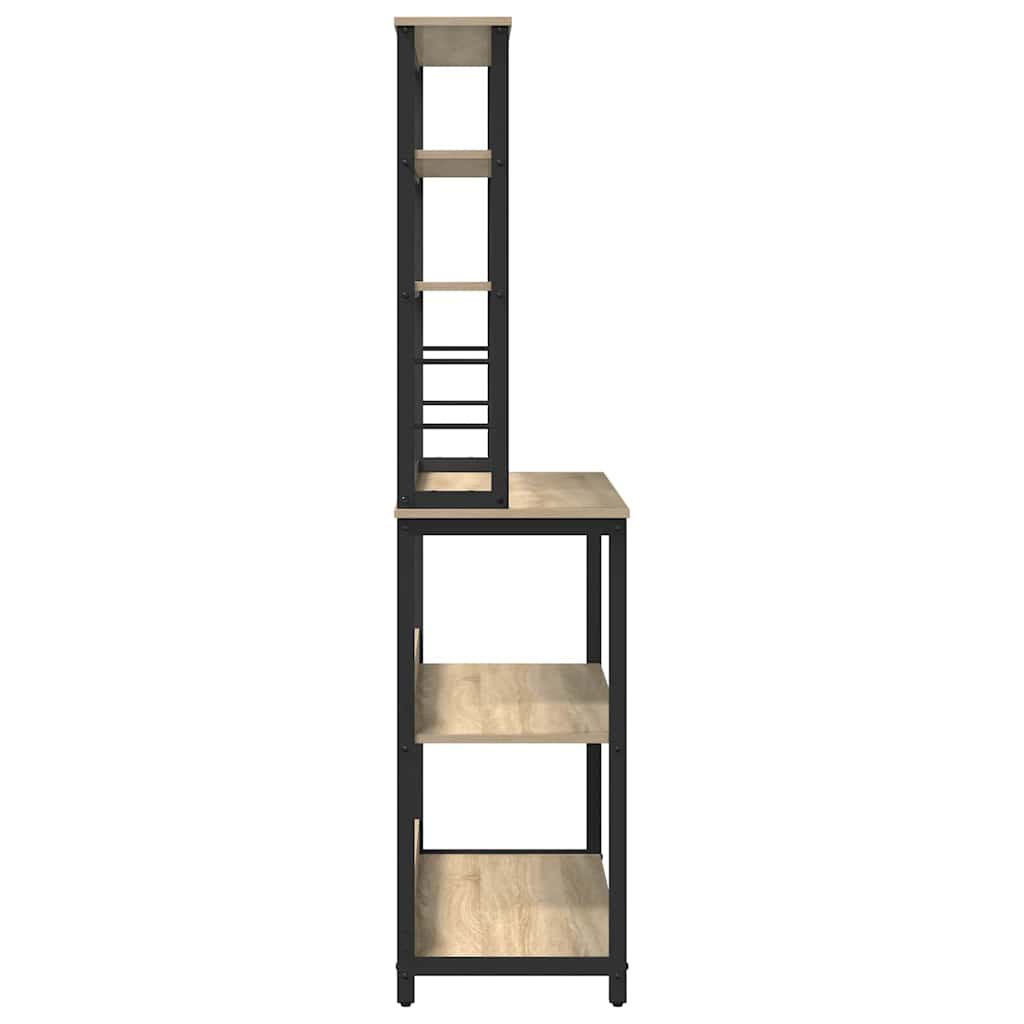 Mensola da cucina Rovere Sonoma 100 x 40 x 168 cm