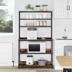Mensola da cucina Rovere fumé 100 x 40 x 168 cm