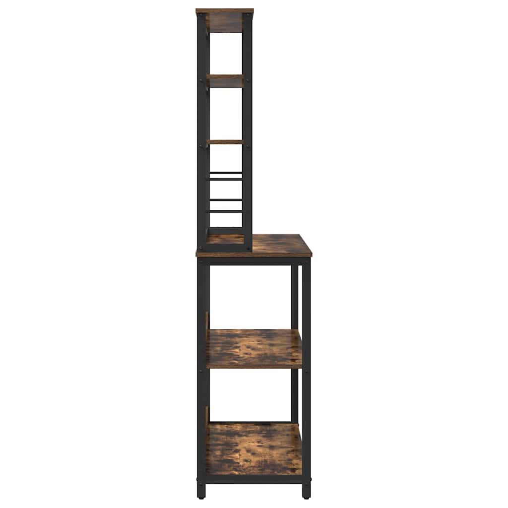 Mensola da cucina Rovere fumé 100 x 40 x 168 cm