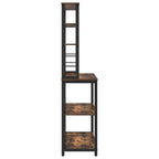 Mensola da cucina Rovere fumé 100 x 40 x 168 cm