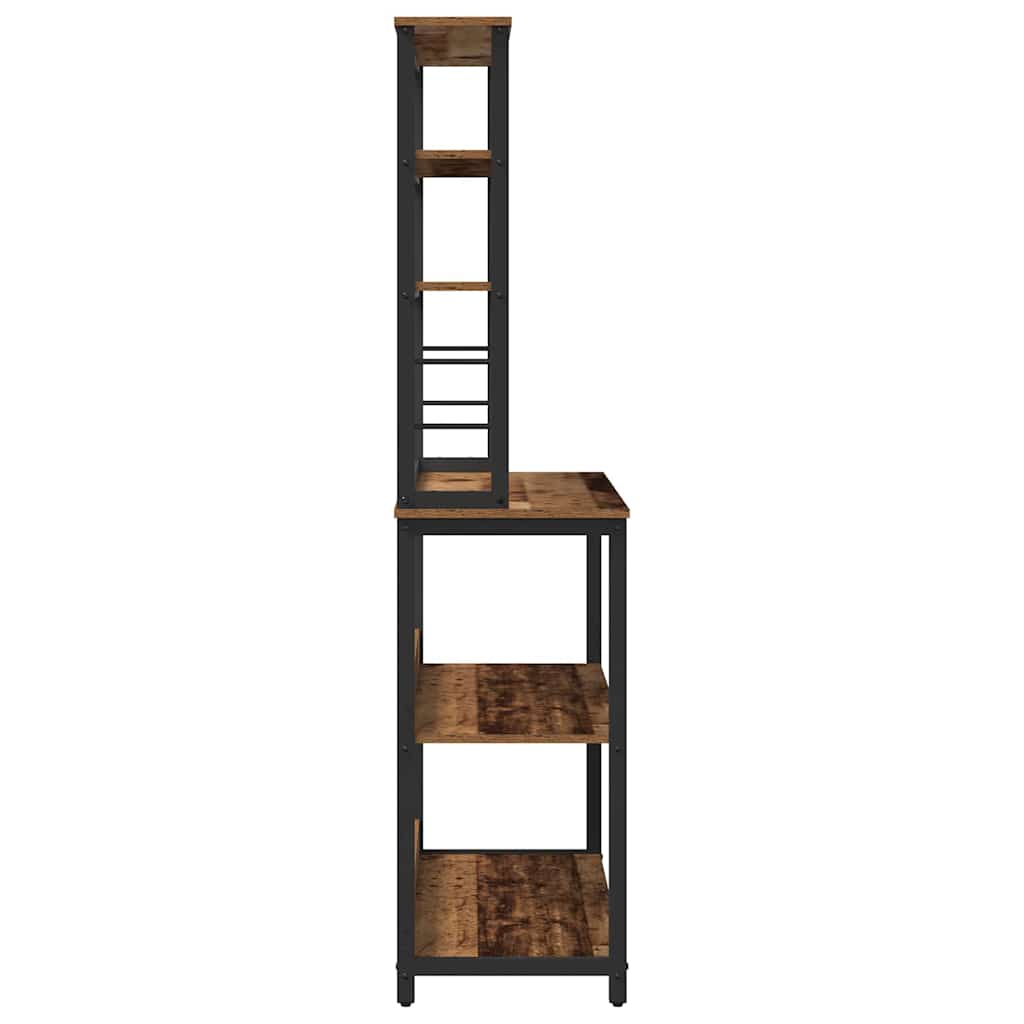 Mensola da cucina Legno vecchio 100 x 40 x 168 cm