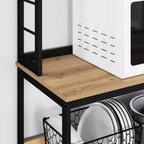 Mensola da cucina Rovere artigianale 100 x 40 x 168 cm