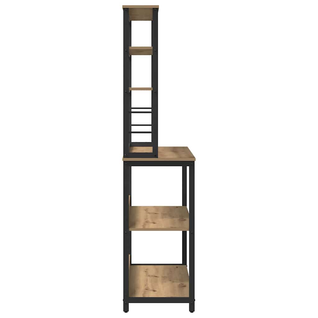 Mensola da cucina Rovere artigianale 100 x 40 x 168 cm