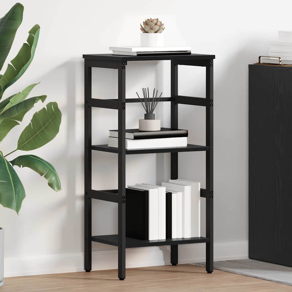 Libreria Rovere Nero 40 x 29,5 x 81 cm Legno multistrato