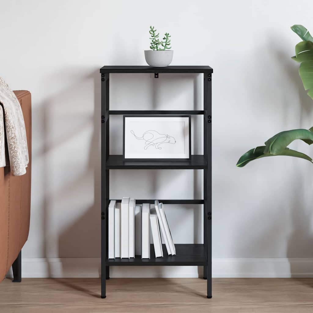 Libreria Rovere Nero 40 x 29,5 x 81 cm Legno multistrato
