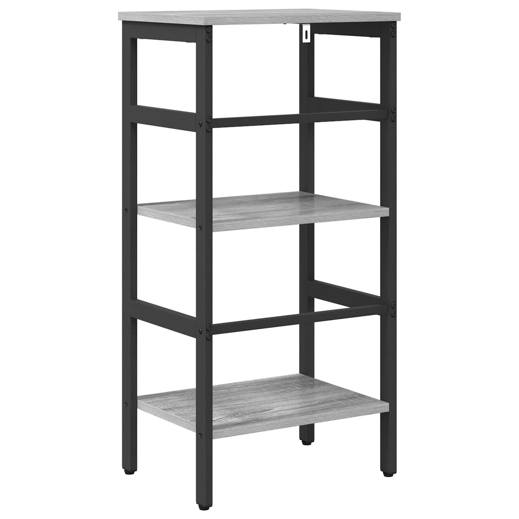 Libreria Grigio Sonoma 40 x 29,5 x 81 cm Legno multistrato