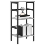 Libreria Grigio Sonoma 40 x 29,5 x 81 cm Legno multistrato