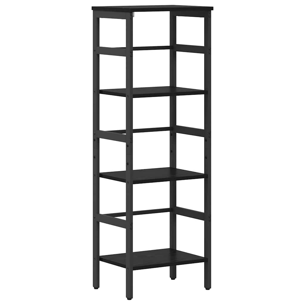 Libreria Rovere Nero 40 x 29,5 x 115 cm Legno multistrato