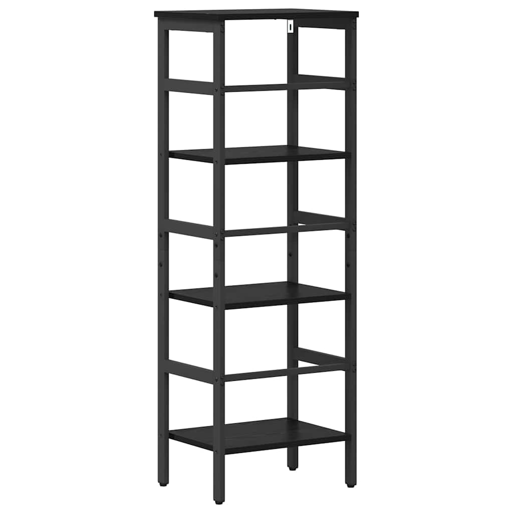 Libreria Rovere Nero 40 x 29,5 x 115 cm Legno multistrato