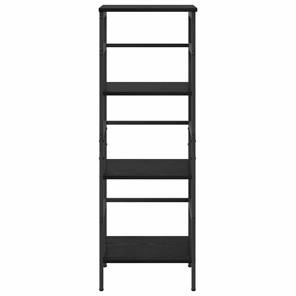 Libreria Rovere Nero 40 x 29,5 x 115 cm Legno multistrato