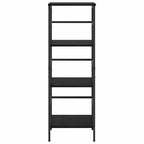 Libreria Rovere Nero 40 x 29,5 x 115 cm Legno multistrato