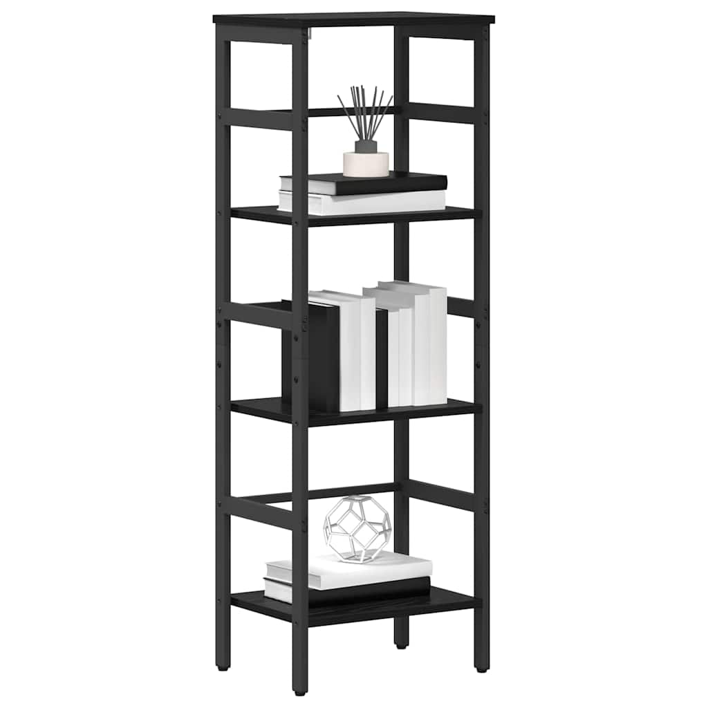 Libreria Rovere Nero 40 x 29,5 x 115 cm Legno multistrato
