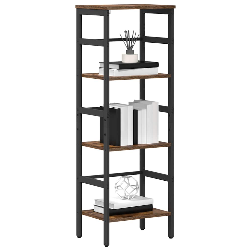 Libreria Rovere fumé 40 x 29,5 x 115 cm Legno multistrato