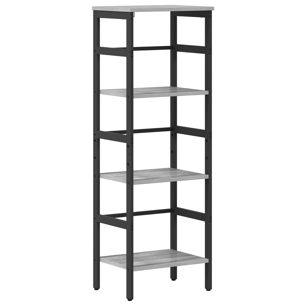 Libreria Grigio Sonoma 40 x 29,5 x 115 cm Legno multistrato