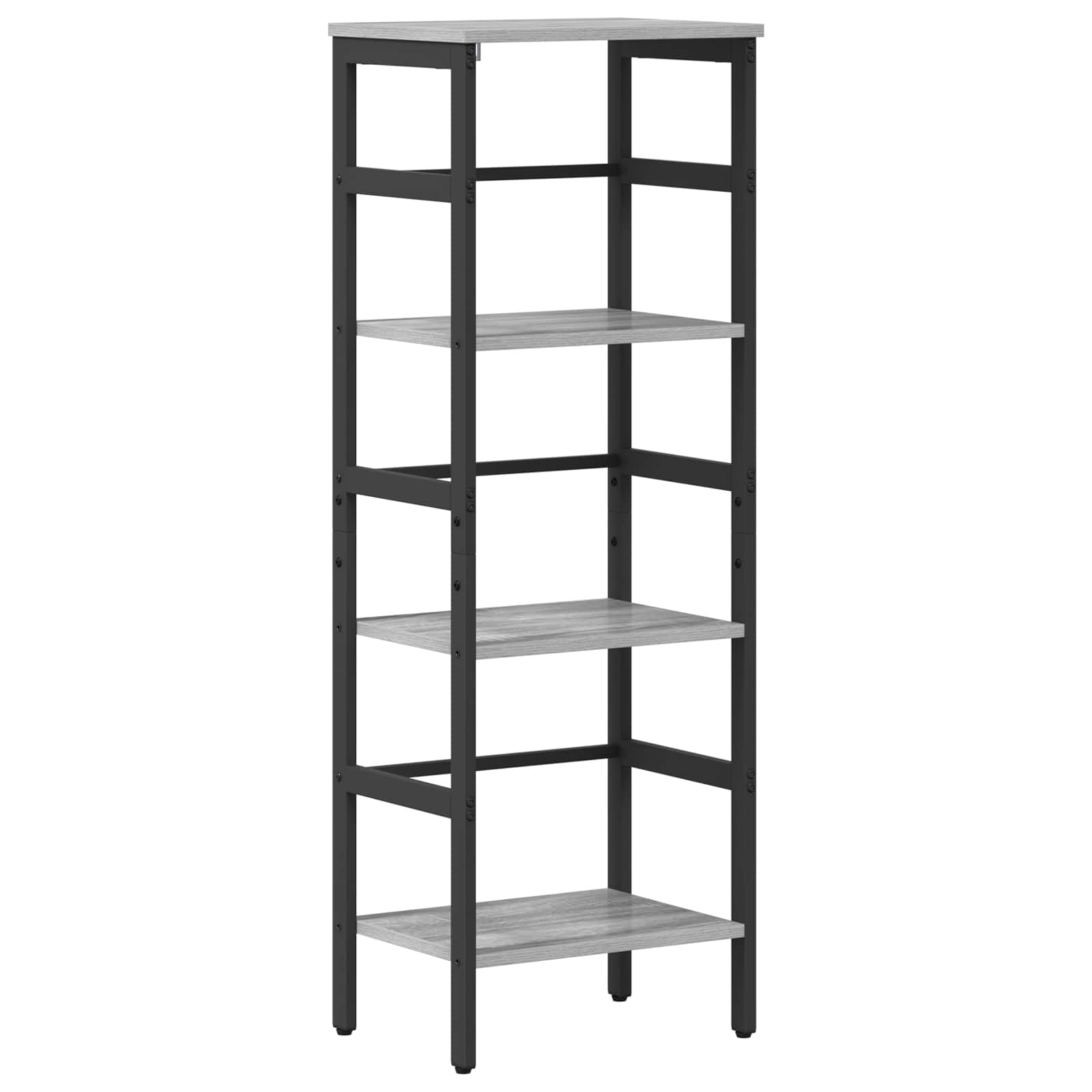 Libreria Grigio Sonoma 40 x 29,5 x 115 cm Legno multistrato