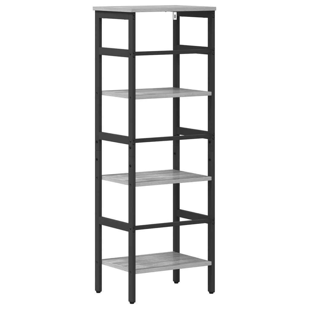 Libreria Grigio Sonoma 40 x 29,5 x 115 cm Legno multistrato