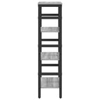 Libreria Grigio Sonoma 40 x 29,5 x 115 cm Legno multistrato