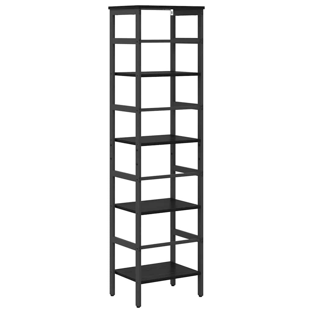 Libreria Rovere Nero 40 x 29,5 x 149 cm Legno multistrato
