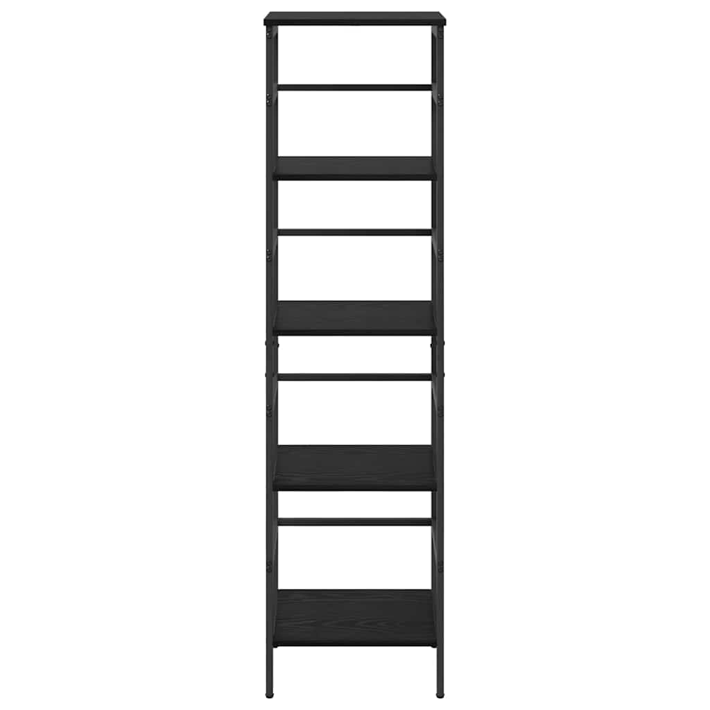 Libreria Rovere Nero 40 x 29,5 x 149 cm Legno multistrato