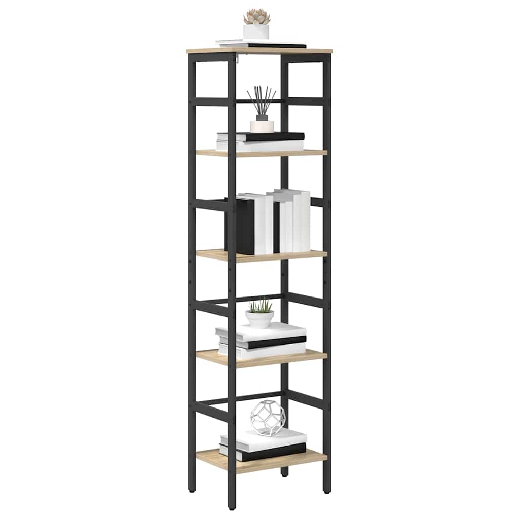 Libreria Rovere Sonoma 40 x 29,5 x 149 cm Legno multistrato