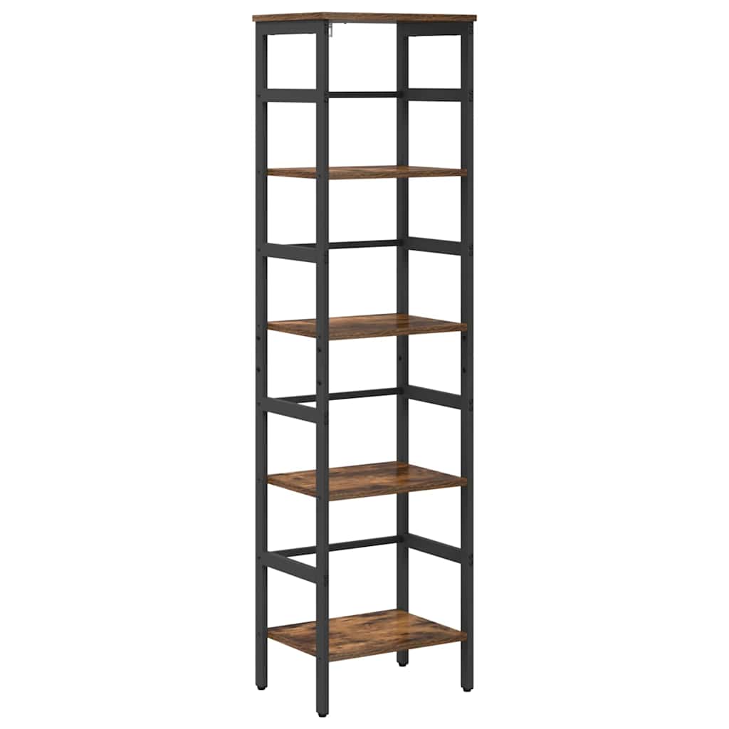 Libreria Rovere fumé 40 x 29,5 x 149 cm Legno multistrato