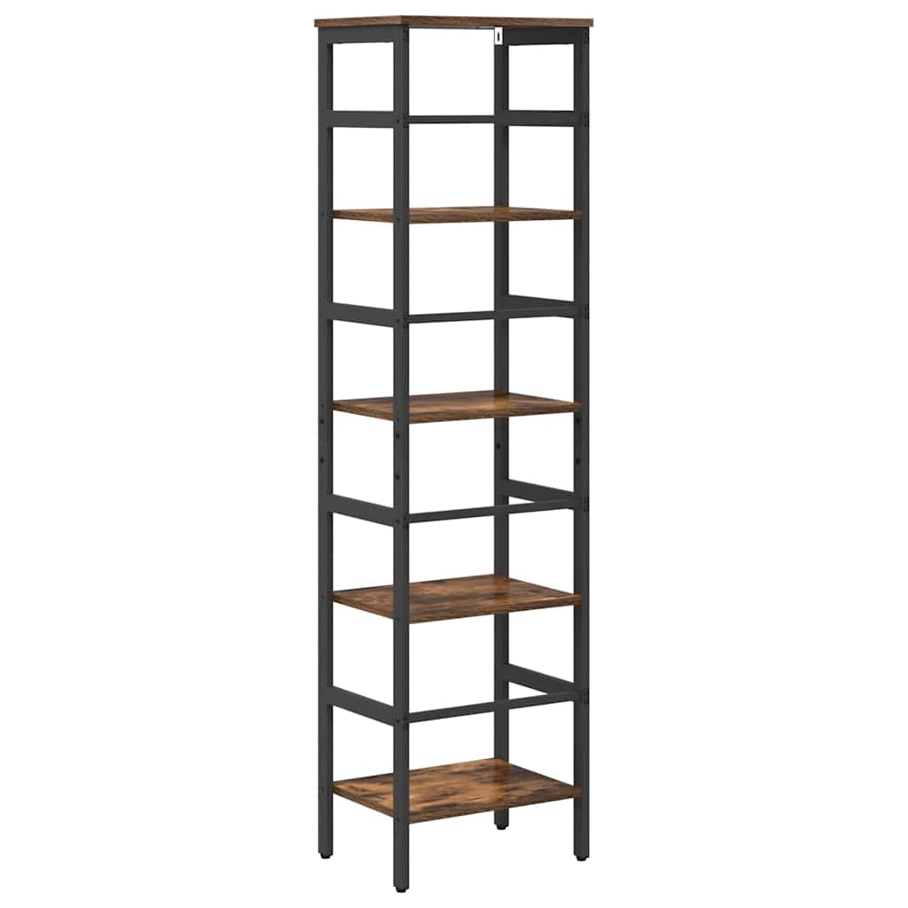 Libreria Rovere fumé 40 x 29,5 x 149 cm Legno multistrato