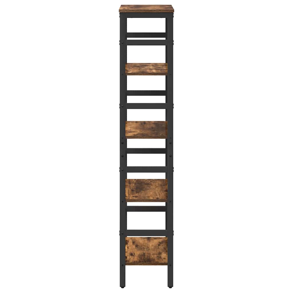 Libreria Rovere fumé 40 x 29,5 x 149 cm Legno multistrato