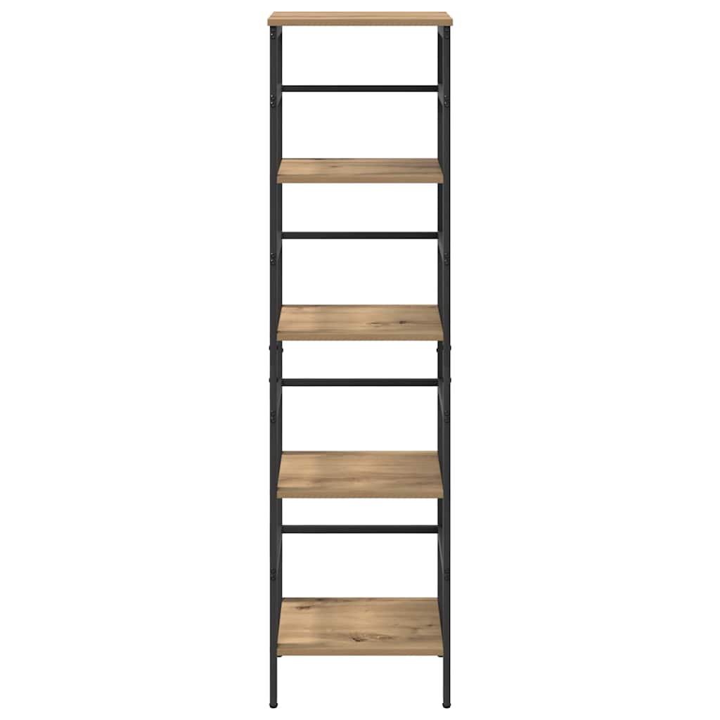 Libreria Rovere artigianale 40 x 29,5 x 149 cm