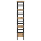 Libreria Rovere artigianale 40 x 29,5 x 149 cm