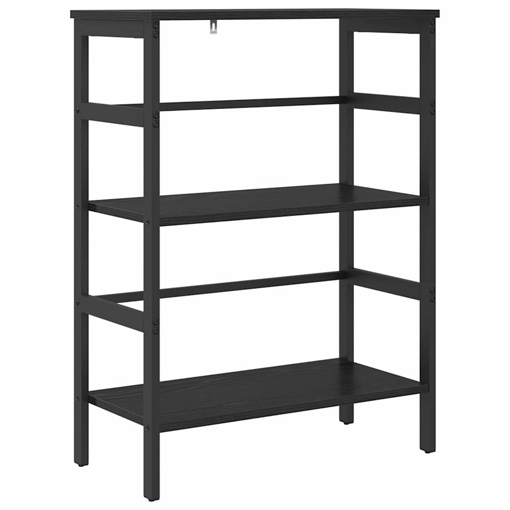 Libreria Rovere Nero 60 x 29,5 x 81 cm Legno multistrato