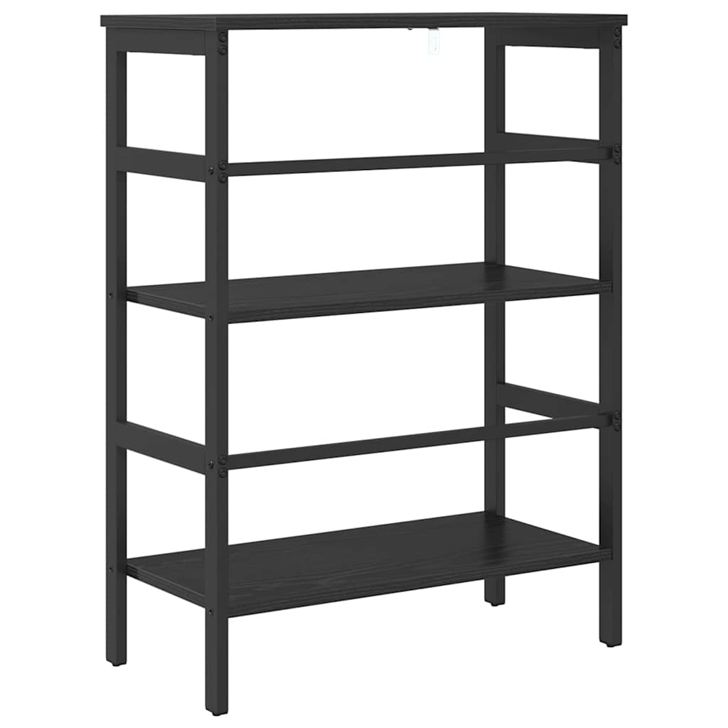 Libreria Rovere Nero 60 x 29,5 x 81 cm Legno multistrato