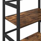Libreria Rovere fumé 60 x 29,5 x 81 cm Legno multistrato
