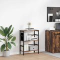 Libreria Rovere fumé 60 x 29,5 x 81 cm Legno multistrato