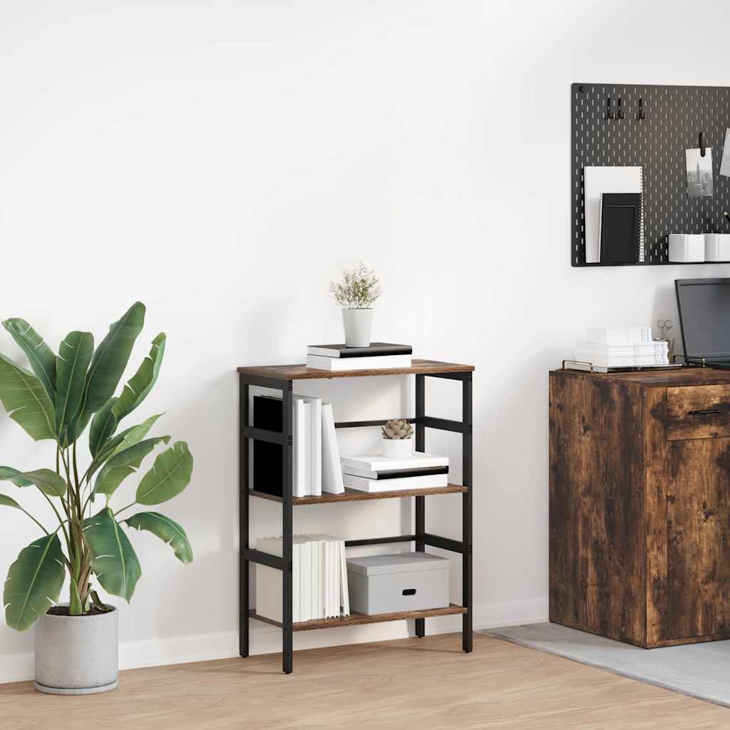 Libreria Rovere fumé 60 x 29,5 x 81 cm Legno multistrato